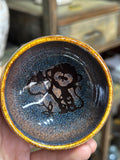 Ceramic cup with monkey from the Chinese Zodiac