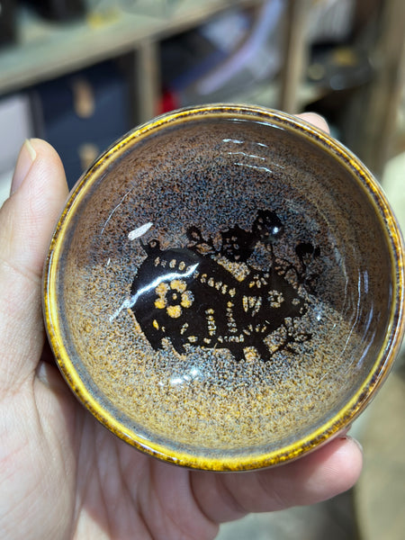 Ceramic cup with pig from the Chinese Zodiac