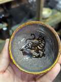 Ceramic cup with tiger from the Chinese Zodiac